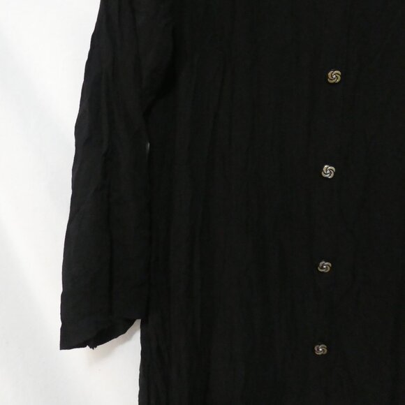 Source Unknown | P2P 19 inches measured | Black Slip-On Long Sleeve Dress - Picture 6 of 16